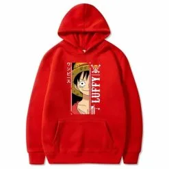 La Boutique One Piece Sweatshirt One Piece Monkey D. Luffy 9 La Boutique One Piece Sweatshirt One Piece Monkey D. Luffy -Vêtements Soldes sweatshirt one piece monkey luffy rouge
