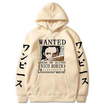 La Boutique One Piece Sweatshirt One Piece Robin Wanted 6 La Boutique One Piece Sweatshirt One Piece Robin Wanted – Image 4