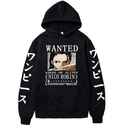 La Boutique One Piece Sweatshirt One Piece Robin Wanted 3 La Boutique One Piece Sweatshirt One Piece Robin Wanted