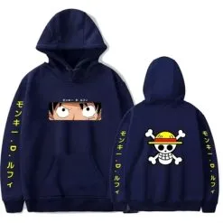 La Boutique One Piece Sweatshirt One Piece Pirate Luffy 9 La Boutique One Piece Sweatshirt One Piece Pirate Luffy -Vêtements Soldes sweatshirt one piece pirate luffy bleu