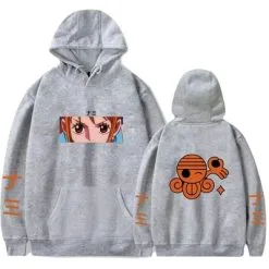 La Boutique One Piece Sweatshirt One Piece Pirate Nami 10 La Boutique One Piece Sweatshirt One Piece Pirate Nami -Vêtements Soldes sweatshirt one piece pirate nami gris