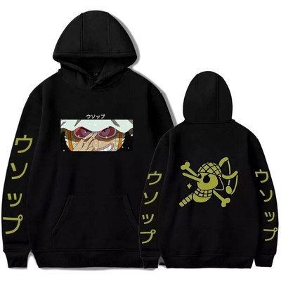 La Boutique One Piece Sweatshirt One Piece Pirate Usopp 3 La Boutique One Piece Sweatshirt One Piece Pirate Usopp