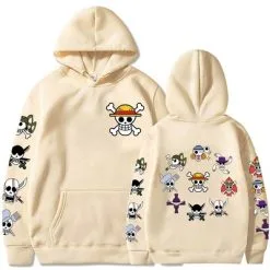 La Boutique One Piece Sweatshirt One Piece Skull Strawhat