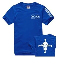La Boutique One Piece T-Shirt One Piece Ace Barbe Blanche 9 La Boutique One Piece T-Shirt One Piece Ace Barbe Blanche -Vêtements Soldes t shirt one piece ace barbe blanche bleu
