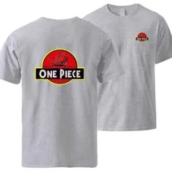 La Boutique One Piece T-Shirt One Piece Jurassic Merry -Vêtements Soldes t shirt one piece jurassic vogue merry gris
