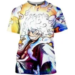 La Boutique One Piece T-Shirt One Piece Luffy Nika