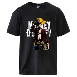 La Boutique One Piece T-Shirt One Piece Monkey D. Luffy -Vêtements Soldes t shirt one piece monkey luffy noir