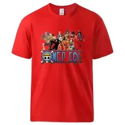 La Boutique One Piece T-Shirt One Piece Nakama -Vêtements Soldes t shirt one piece nakama rouge