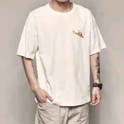 La Boutique One Piece T-Shirt One Piece Neverules -Vêtements Soldes t shirt one piece nerverules monkey luffy blanc 1