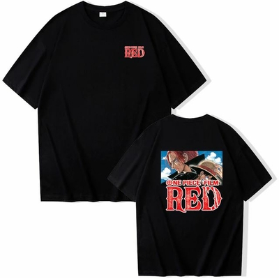 La Boutique One Piece T-Shirt One Piece Red Movie 3 La Boutique One Piece T-Shirt One Piece Red Movie