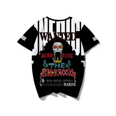 La Boutique One Piece T-Shirt One Piece Wanted Brook 5 La Boutique One Piece T-Shirt One Piece Wanted Brook – Image 3