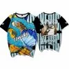 La Boutique One Piece T-Shirt One Piece Wanted Franky -Vêtements Soldes t shirt one piece wanted franky 1