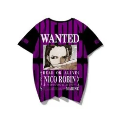 La Boutique One Piece T-Shirt One Piece Wanted Robin 7 La Boutique One Piece T-Shirt One Piece Wanted Robin -Vêtements Soldes t shirt one piece wanted nico robin 3