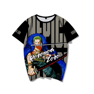 La Boutique One Piece T-Shirt One Piece Wanted Zoro 4 La Boutique One Piece T-Shirt One Piece Wanted Zoro – Image 2