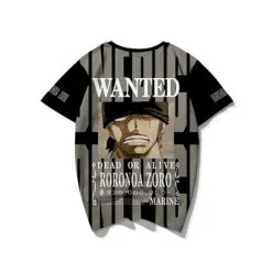 La Boutique One Piece T-Shirt One Piece Wanted Zoro 7 La Boutique One Piece T-Shirt One Piece Wanted Zoro -Vêtements Soldes t shirt one piece wanted roronoa zoro 3