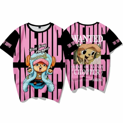 La Boutique One Piece T-Shirt One Piece Wanted Chopper 3 La Boutique One Piece T-Shirt One Piece Wanted Chopper