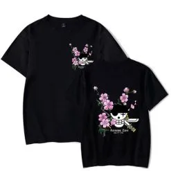 La Boutique One Piece T-Shirt One Piece Zoro Cherry Tree Flower