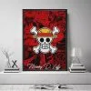 La Boutique One Piece Tableau One Piece Jolly Roger Luffy