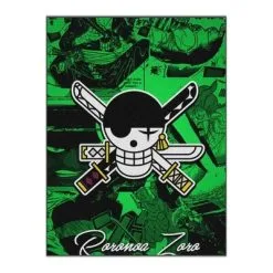 La Boutique One Piece Tableau One Piece Jolly Roger Zoro 10 La Boutique One Piece Tableau One Piece Jolly Roger Zoro -Vêtements Soldes tableau toile one piece jolly roger roronoa zoro 3