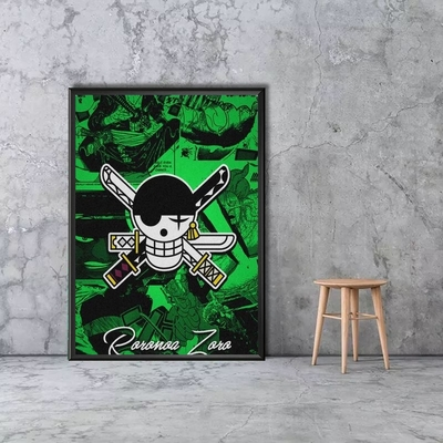 La Boutique One Piece Tableau One Piece Jolly Roger Zoro 4 La Boutique One Piece Tableau One Piece Jolly Roger Zoro – Image 2
