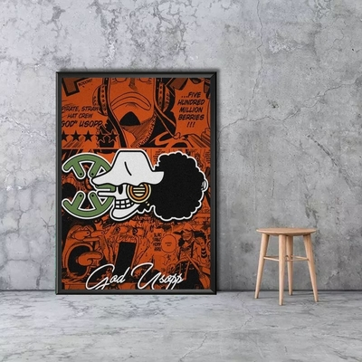 La Boutique One Piece Tableau One Piece Jolly Roger Usopp 4 La Boutique One Piece Tableau One Piece Jolly Roger Usopp – Image 2