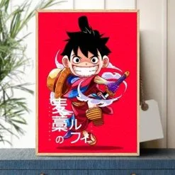 La Boutique One Piece Tableau One Piece Tiny Luffy