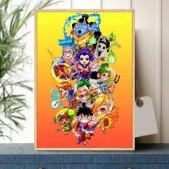 La Boutique One Piece Tableau One Piece Tiny Mugiwara