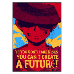 La Boutique One Piece Tableau One Piece Quote Luffy 10 La Boutique One Piece Tableau One Piece Quote Luffy -Vêtements Soldes tableau toile one piece quote monkey luffy 3