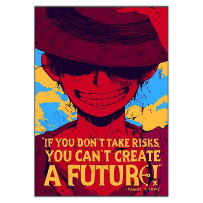 La Boutique One Piece Tableau One Piece Quote Luffy 5 La Boutique One Piece Tableau One Piece Quote Luffy – Image 3