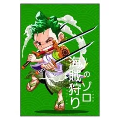 La Boutique One Piece Tableau One Piece Tiny Zoro -Vêtements Soldes tableau toile one piece roronoa zoro tiny wano 2