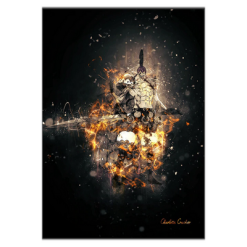 La Boutique One Piece Tableau One Piece Sparks Charlotte Cracker -Vêtements Soldes tableau toile one piece sparks charlotte cracker 4