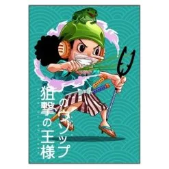 La Boutique One Piece Tableau One Piece Tiny Usopp -Vêtements Soldes tableau toile one piece usopp tiny wano 3