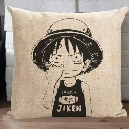 La Boutique One Piece Taie D'oreiller One Piece Kid Luffy -Vêtements Soldes taie oreiller kid luffy one piece
